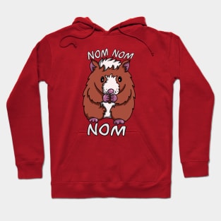 Cute Hamster Nom Nom Nom Hoodie